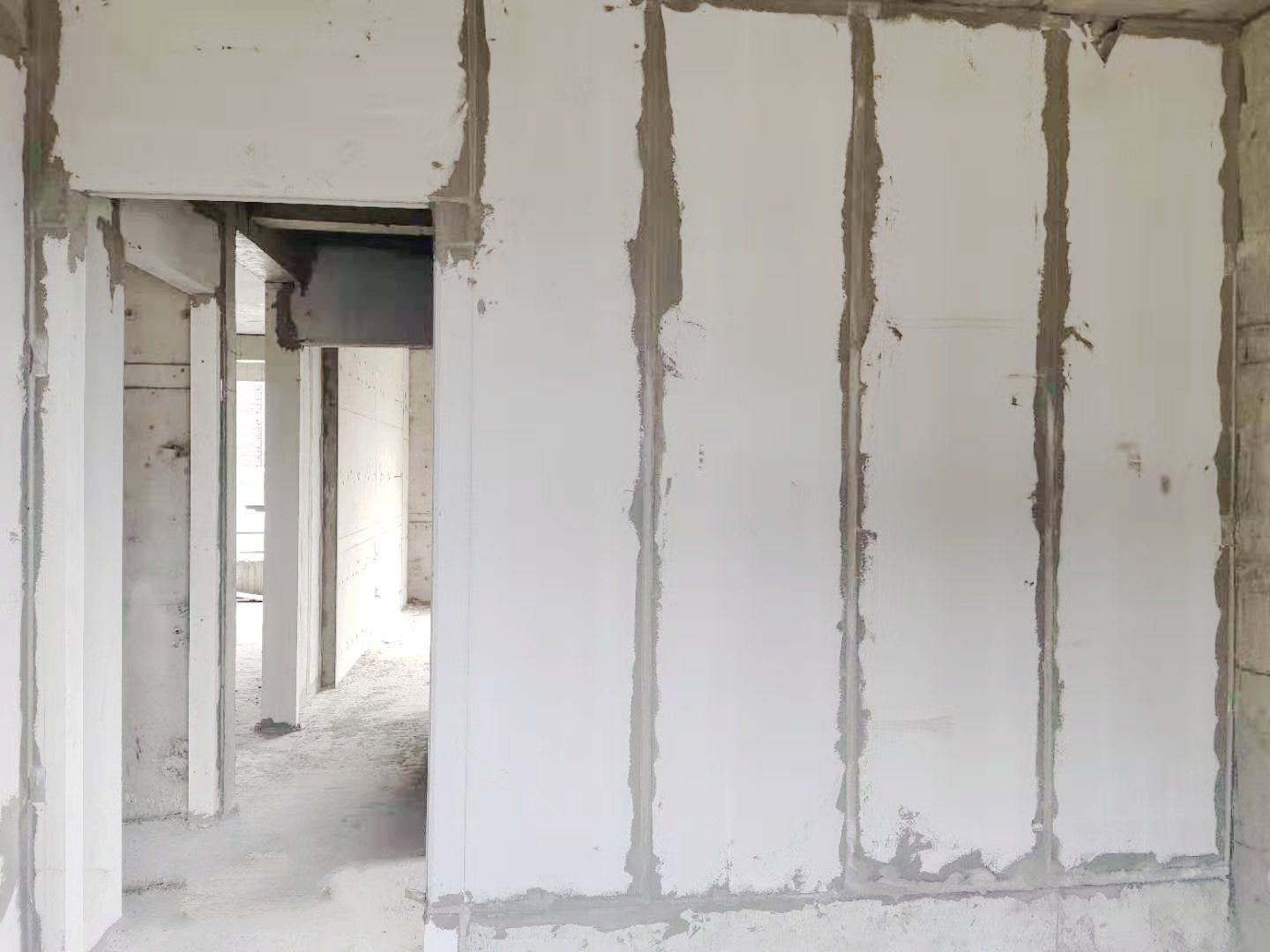 加氣混凝土板(alc)安裝效果